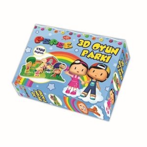 Lisanslı Ürün Pepe 3D Oyun Parkı 16 Parça Pepe ve Arkadaşları