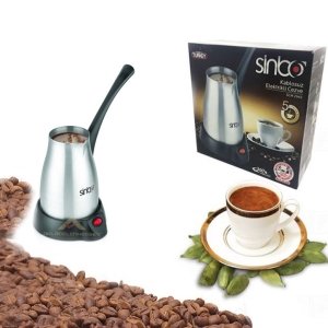SİNBO SCM-2943 ELEKTRİKLİ ÇELİK CEZVE, TÜRK KAHVESİ MAKİNASI