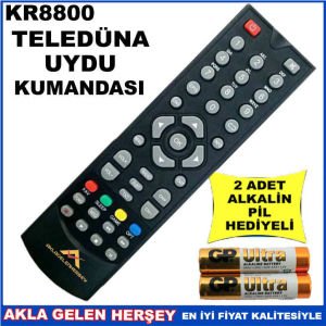 TELEDÜNYA UYDU CİHAZI Receiver KUMANDASI KR8800