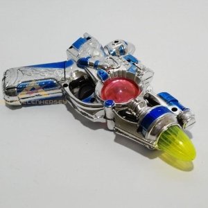 Ücretsiz Kargo IŞIKLI SESLİ ROBOT MODELLİ 17cm OYUNCAK TABANCA