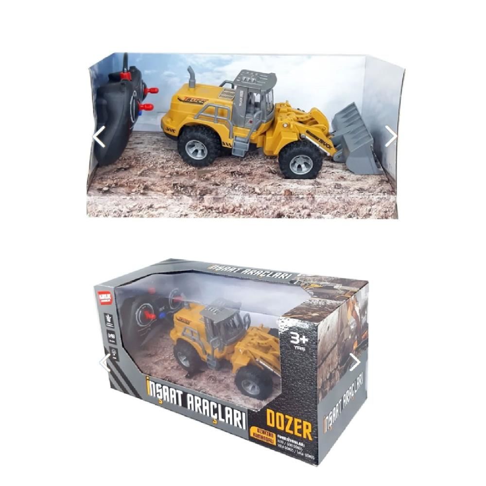 Uzaktan Kumandalı Full Fonksiyonlu Inşaat Dozer 23 Cm