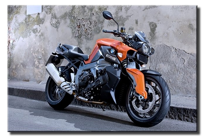BMW K1300R 6 değişen ölçü ORİJİNAL KANVAS TABLO