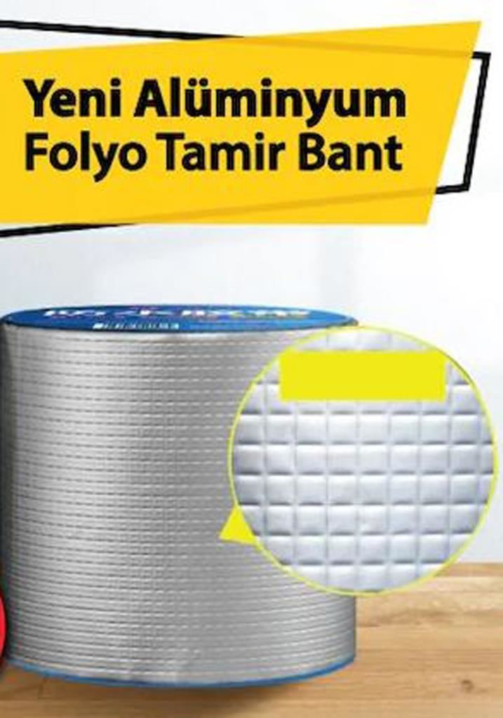 Süper Güçlü ve Dayanıklı Yalıtım ve Tamir Bandı