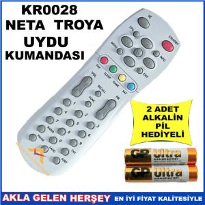 NETA TROYA UYDU CİHAZI Receiver KUMANDASI KR0028