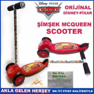 Şimşek Mcqueen Twistable 3 Tekerlekli Scooter