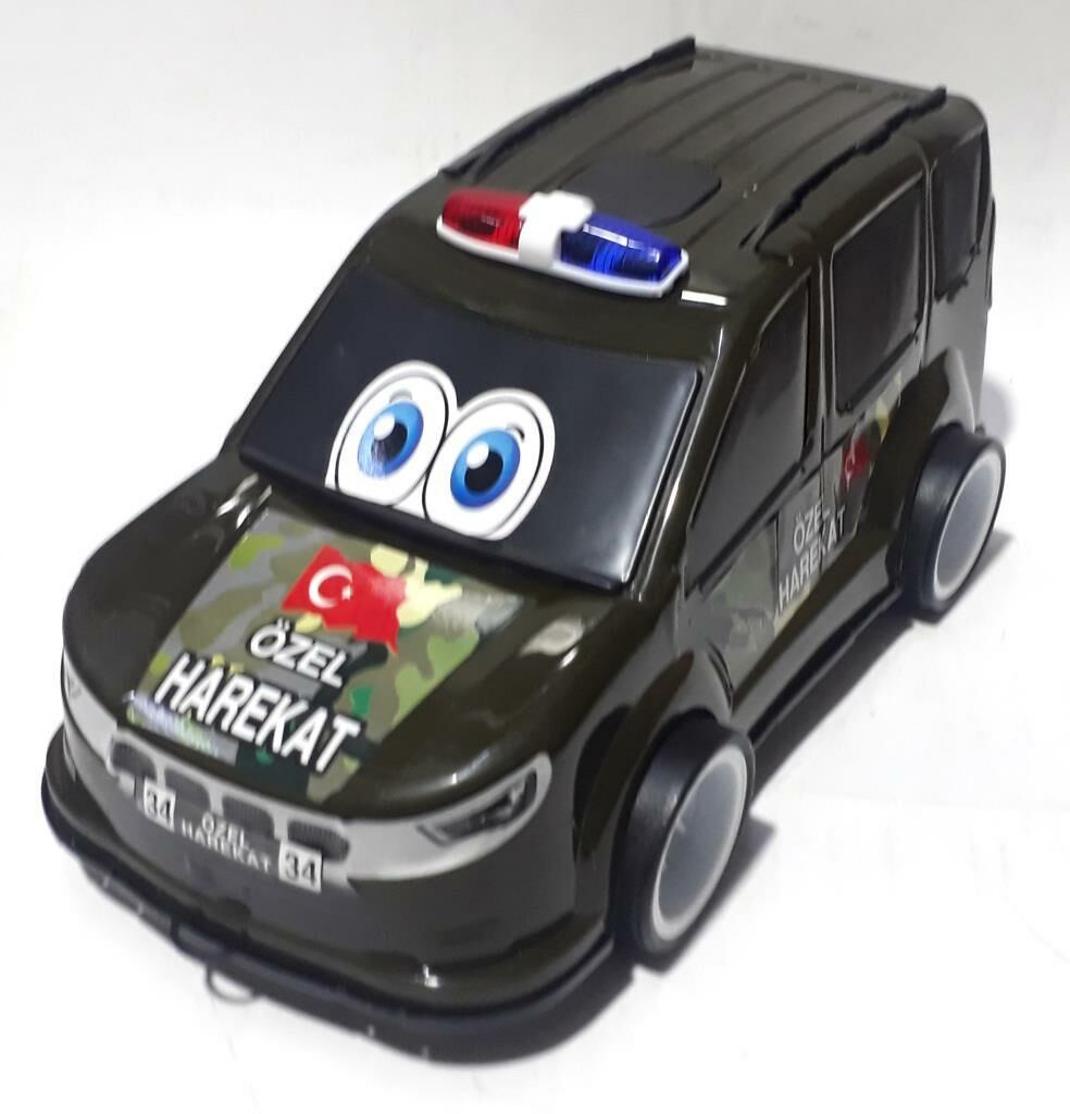 34,5x17,5x15,5cm Boyutunda Fonksiyonsuz Oyuncak Özel Harekat Araç