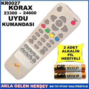 KORAX UYDU CİHAZI Receiver KUMANDASI KR0027