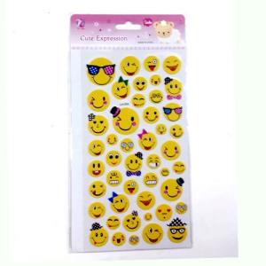 Lh-004 Boy Boy  Emojiler Kabartmalı Yapışan Süper Kalite 