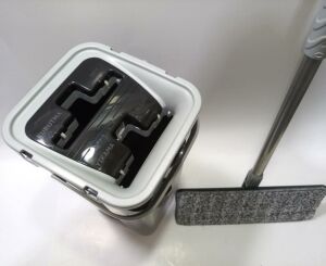 Pratik Mikrofiber Tablet Mop 2 Paspaslı Smart Mob Sihirli Temizlik Seti Yeni Nesil Microfiber Mob