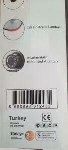 Awox Lotus Set Üstü Ocak Gri 1500 watt tekli