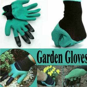 Pençeli Bahçe Karma Eldiveni Garden Genie Gloves Bahçe Bitki Toprak Çıkartma Karma Eldiveni