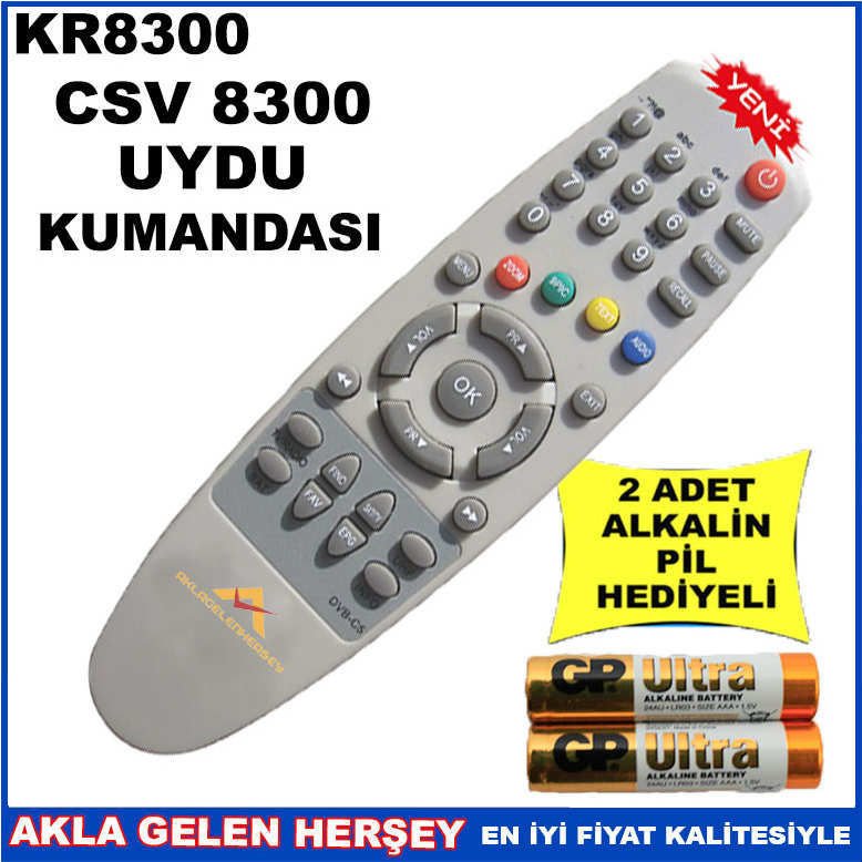 CSV 8300 UYDU CİHAZI Receiver KUMANDASI KR8300