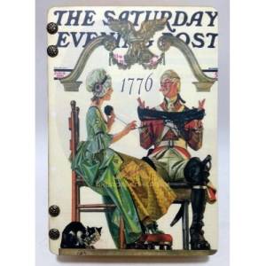 Tablo Desen Kapak 4 Bölme Dikiş Nakış İğne İplik Organize Şık Ahşap Saklama Kutusu