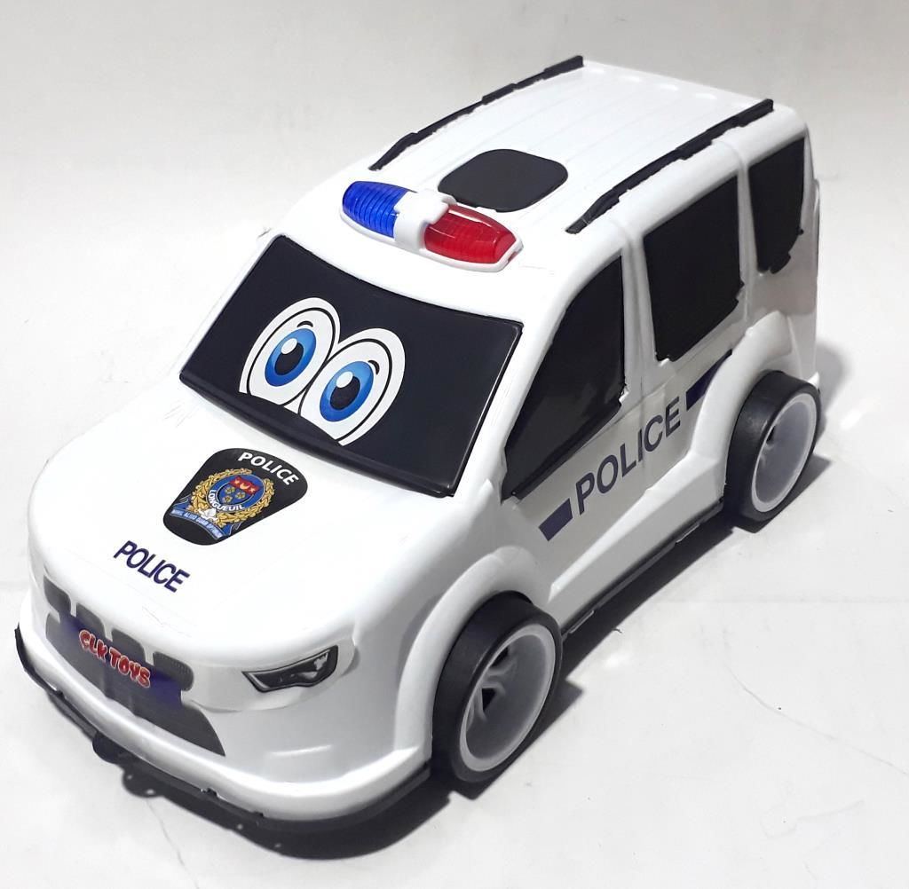34,5x17,5x15,5cm Boyutunda Fonksiyonsuz Oyuncak Polis Aracı