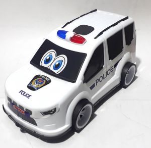 34,5x17,5x15,5cm Boyutunda Fonksiyonsuz Oyuncak Polis Aracı