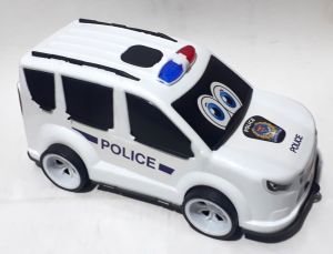 34,5x17,5x15,5cm Boyutunda Fonksiyonsuz Oyuncak Polis Aracı