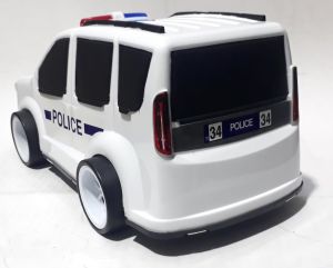 34,5x17,5x15,5cm Boyutunda Fonksiyonsuz Oyuncak Polis Aracı
