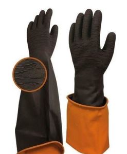 Uzun Boy Bulaşık Eldiveni 60 cm Beybi  H2-60 EXT Latex Endüstriyel çok Amaçlı Eldiven