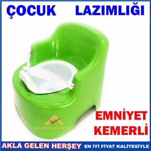 EMNİYET KEMERLİ LÜKS ÇOCUK PLASTİK LAZIMLIĞI