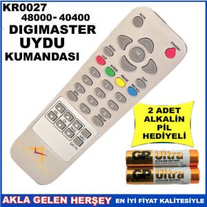 DIGIMASTER UYDU CİHAZI Receiver KUMANDASI KR0027