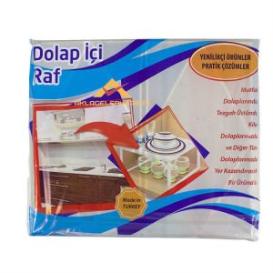 GEROK PRATİK KULLANIM DOLAP İÇİ RAF DÜZENLEYİCİ