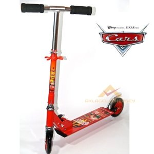 LİSANSLI ARABALAR ŞİMŞEK McQueen 2 TEKERLEKLİ ALÜMİNYUM SCOOTER K