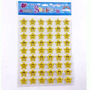 Yıldız Emojiler Stickerlar Serisi Kabartmalı Yapışan Süper Kalite 51 Adet