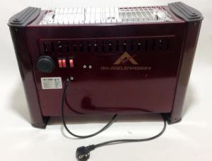 3+1 4 ÇUBUKLU ŞÖMİNE TİPİ 3000W GÜCÜNDE BÜYÜK BOY ELEKTRİKLİ SOBA