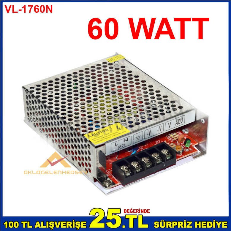 50 VOLT 5 Ah AMPER TRAFO ADAPTÖR GÜÇ KAYNAĞI