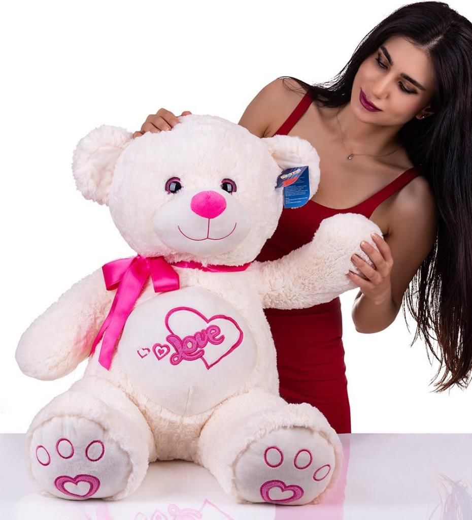 78338 PELUŞ GÖBEKLİ AYI 60CM -HLY