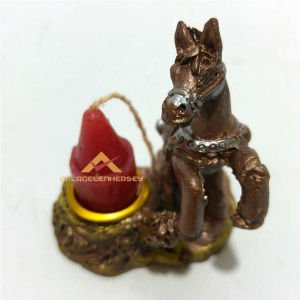 1 ADET MUM HEDİYELİ AT FİGÜRLÜ MUMLUK KD