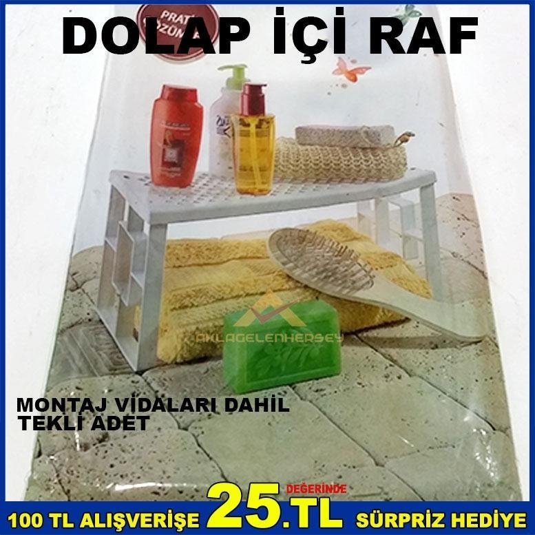 HER TÜRLÜ DOLAP İÇİNDE KULLANABİLECEĞİNİZ NEME DAYANIKLI MONTAJI