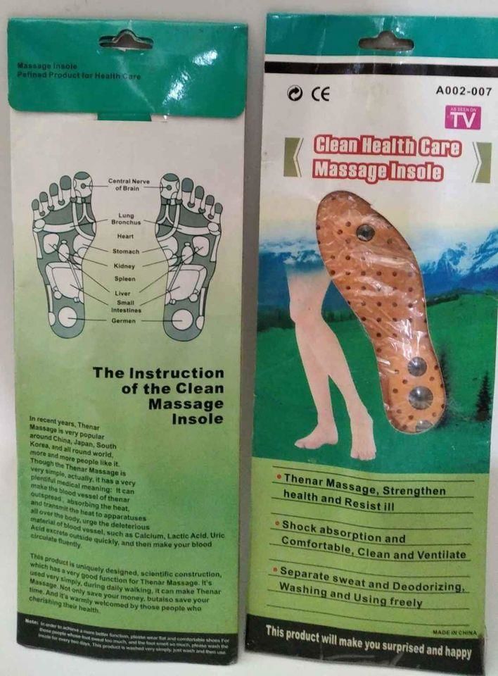 As Seen On TV Ayakkabı İçi Silikon Tabanlık, 8 Noktalı Ayağa Masaj Yapar. Manyetik Noktalı