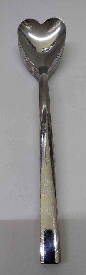 Kalpli Dondurma Ve Nescafe Kaşığı Paslanmaz Çelik 6 Adet B-4