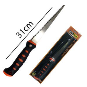 Profesyonel Alçıpan Testeresi 31cm Uzunluğunda Lazer Kesimli Dişler Işıl Işlem Uygulanmış Dişler