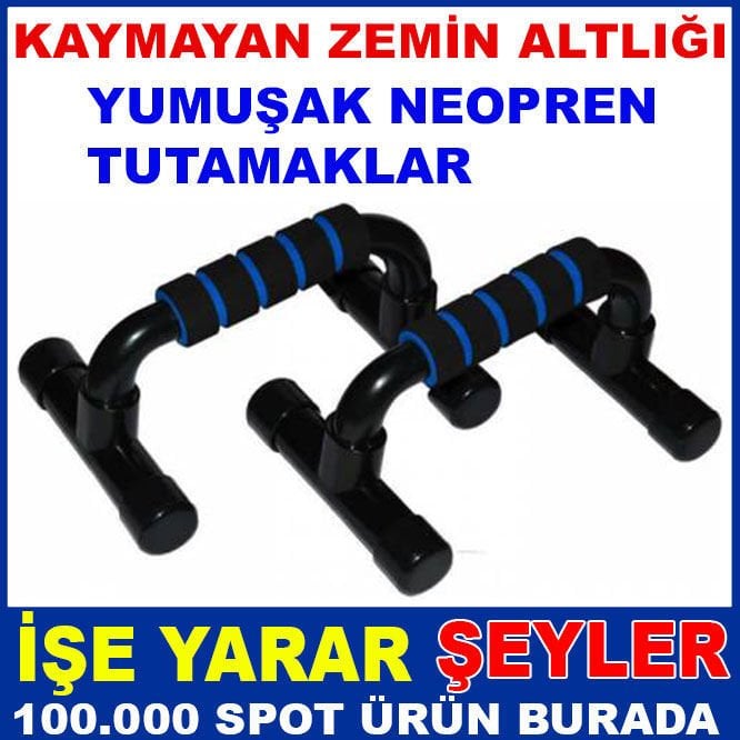 AVESSA ZEMİNDE KAYMAYAN PUSH UP BAR ŞINAV ALETİ