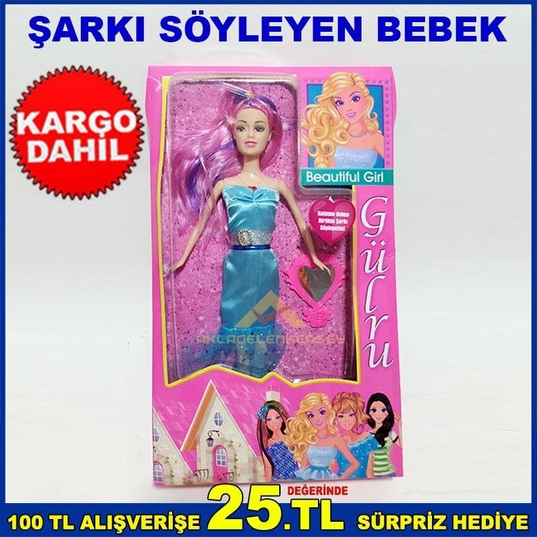 ŞIK GÖRÜNÜMLÜ KALBİNE DOKUNULDUĞUNDA ŞARKI SÖYLEYEN SEVİMLİ BEBEK