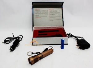 3 WATT POWER LED METAL GÖVDELİ ŞARJLI EL FENERİ 