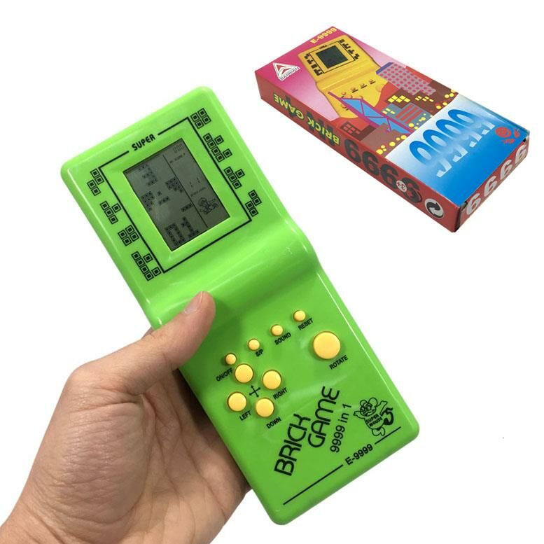 9999 Oyunlu El Atarisi Tetris Oyun Konsolu Nostalji Oyuncak