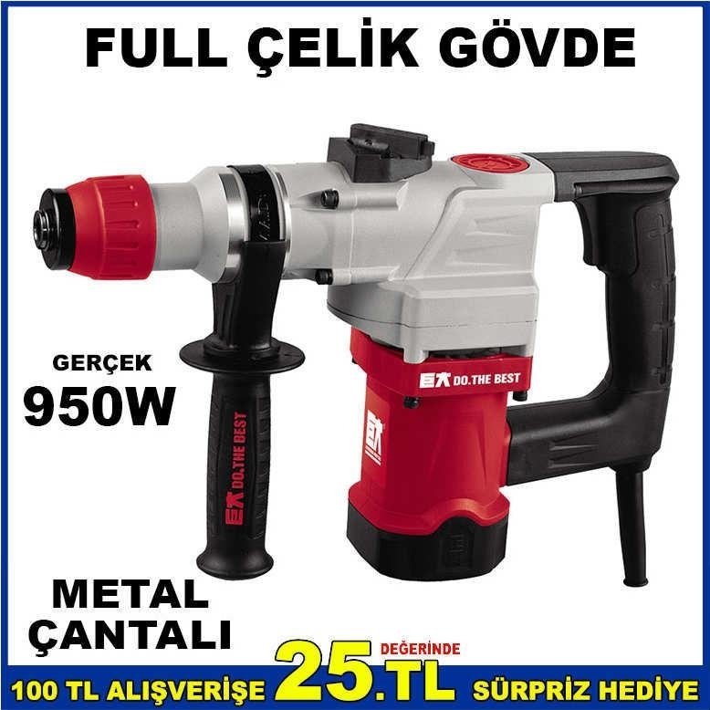 Çelik Gövdeli 28mm Kırıcı Delici Profesyonel Hilti Matkap Seti