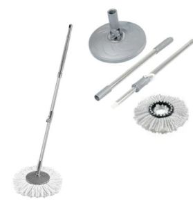 Hediyeli Dönerli Mop Kovası için Komple Yedek Microfiber Paspas Seti, Toplam Hediyesi= 2 Adet Paspas