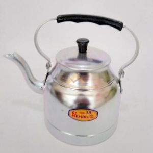 Klasik Alüminyum Çaydanlık 1lt Eloksallı Tek Alt