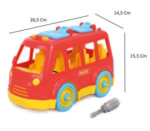 Polesie Oyuncak 26 Parça Sök tak Otobüs