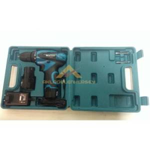 ÇİFT BATARYALI LI-ION AKÜLÜ PROFESYONEL ŞARJLI MATKAP TORNAVİDA SETİ, ÇANTALI Lİ-İON ŞARJLI MATKAP