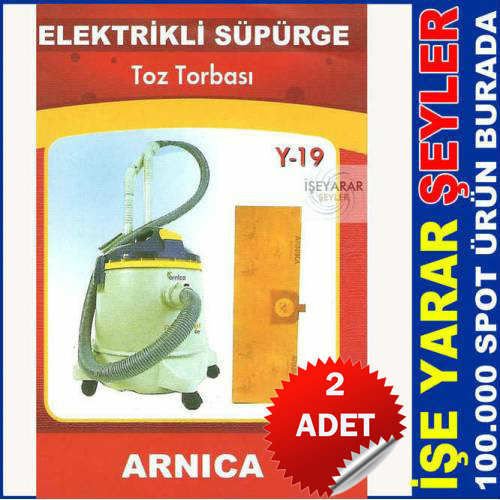 2 ADET ARNİCA ELEKTRİKLİ SÜPÜRGE TOZ TORBASI