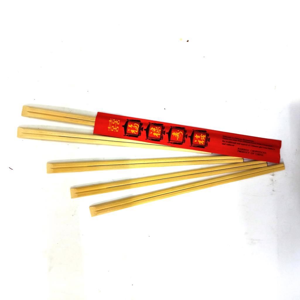 24 cm Bambu Chopstick Çin Çubukları Japon Çubukları 5 Çift Yemek Çubuğu