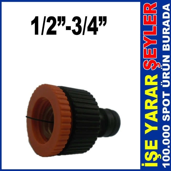 1.2-3.4 İNÇ DÖNÜŞTÜRÜCÜ MUSLUK ADAPTÖRÜ  