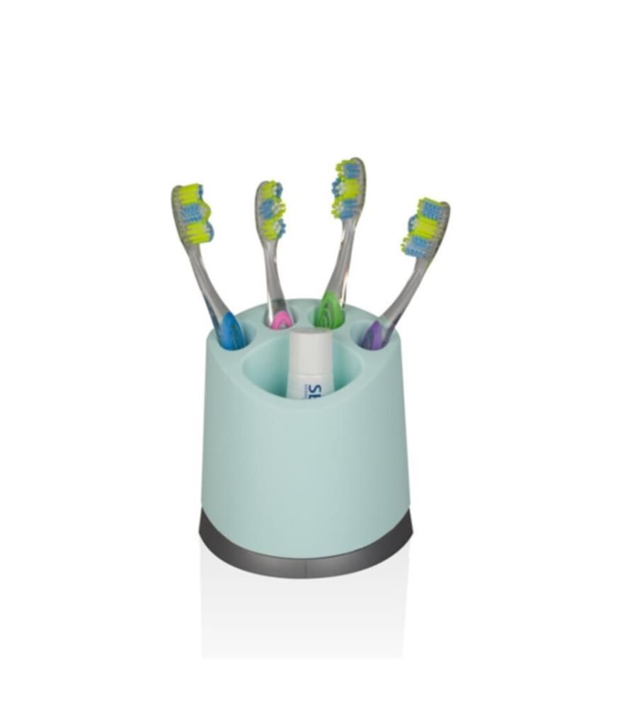 SB747 Suncook 4 Fırçalık 5 Bölmeli Sembol Diş Fırçalık Temiz Diş Fırçaları İçin