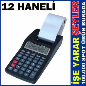 CASİO HR-8TM-BK PORTABLE ŞERİTLİ HESAP MAKİNESİ