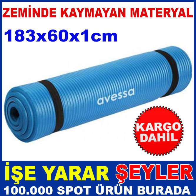 AVESSA KAYMAYAN MAT PİLATES VE YOGA MİNDERİ KD